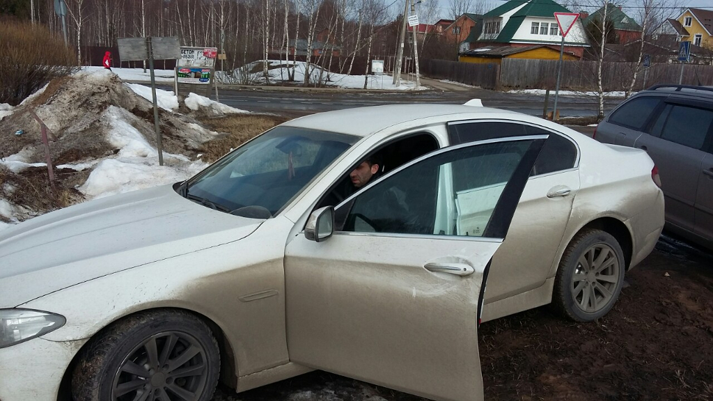 BMW 5 Series возвращена владельцу после разбойного нападения на него