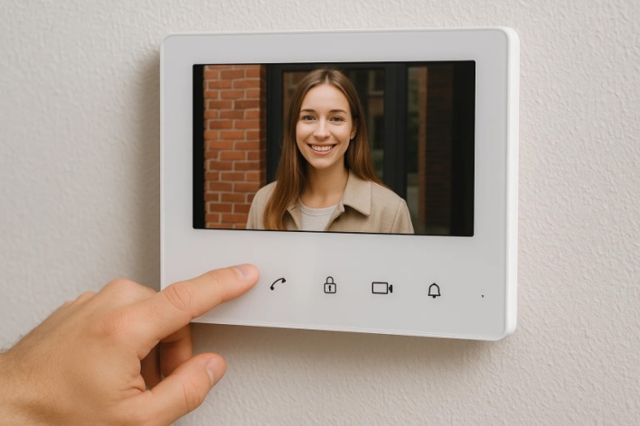 Домофон с видеонаблюдением: цена, выбор и установка для квартиры
