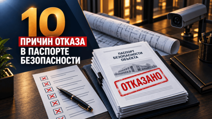 Топ-10 причин, по которым ведомства не согласовывают паспорт безопасности