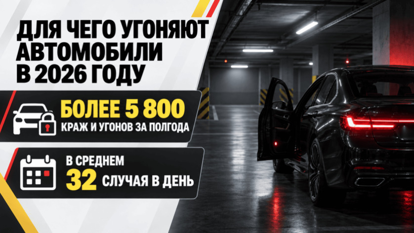 Для чего угоняют автомобили в 2026 году
