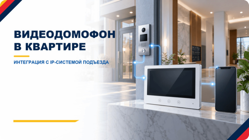 Как подружить индивидуальный видеодомофон в квартире с общей IP-системой подъезда